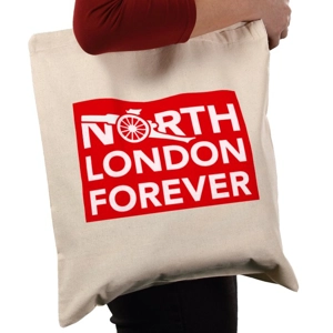 Official North London Forever Cotton Tote Bag
