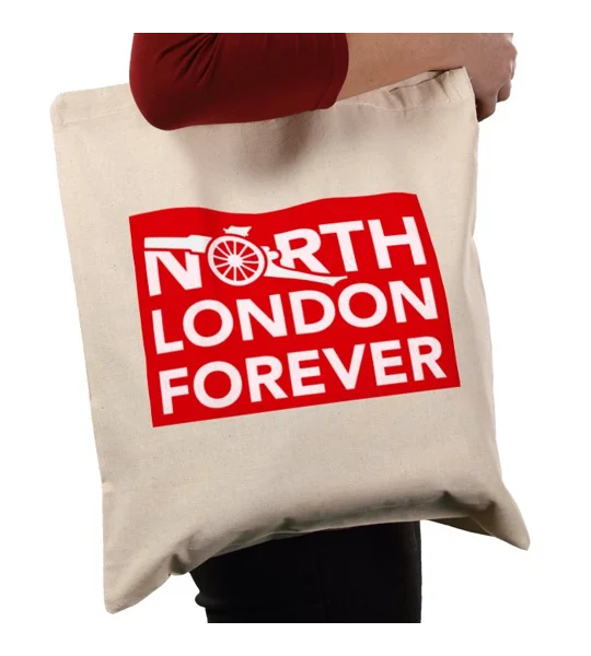 Official North London Forever Cotton Tote Bag
