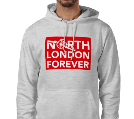 Official North London Forever Grey Hoodie