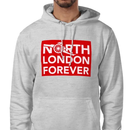 Official North London Forever Grey Hoodie