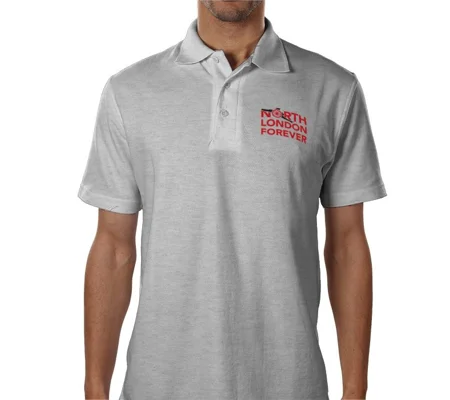 Official North London Forever Grey Polo Shirt