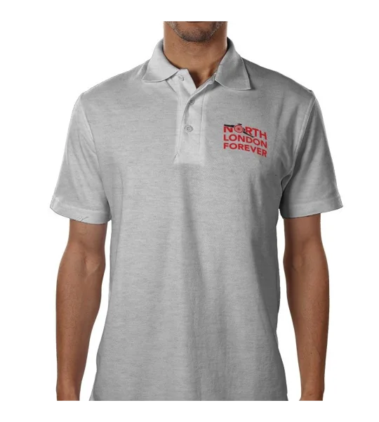 Official North London Forever Grey Polo Shirt