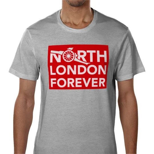 Official North London Forever Grey T-Shirt