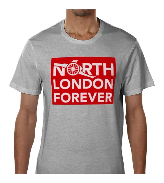 Official North London Forever Grey T-Shirt