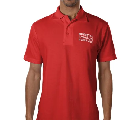 Official North London Forever Red Polo Shirt