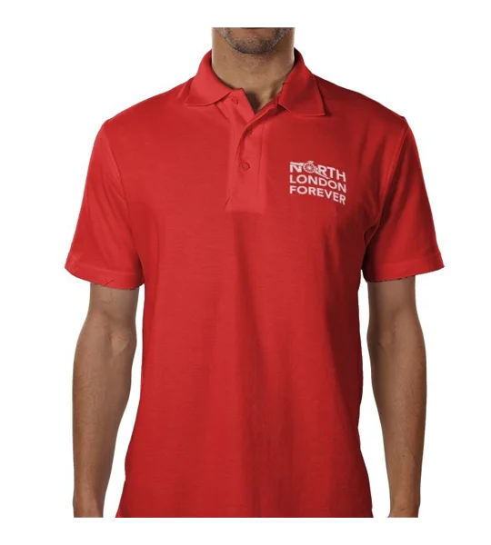 Official North London Forever Red Polo Shirt