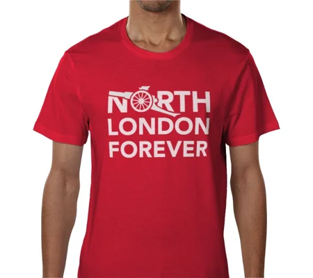 Official North London Forever Red T-Shirt