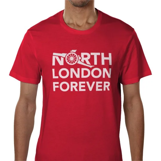 Official North London Forever Red T-Shirt