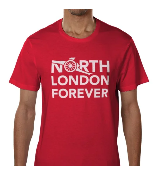 Official North London Forever Red T-Shirt