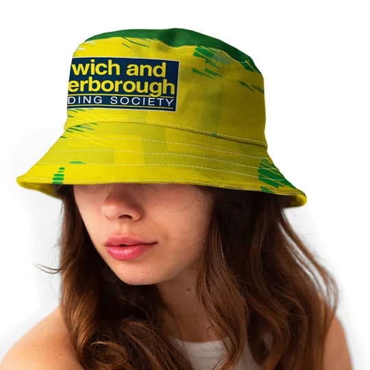 Norwich 1994 Home-Inspired Retro Bucket Hat in heavyweight canvas