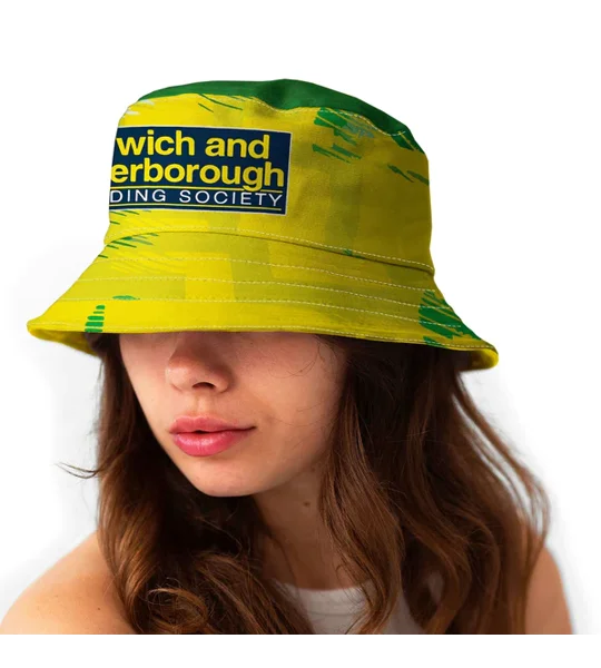 Norwich 1994 Home-Inspired Retro Bucket Hat in heavyweight canvas