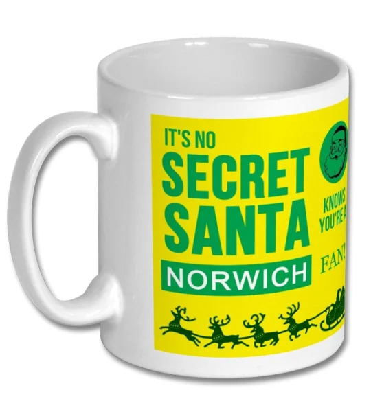 Norwich Secret Santa Christmas Gift Mug