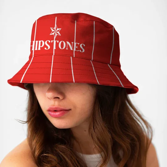 Nottingham Forest 1992 home-inspired retro bucket hat in heavyweight canvas