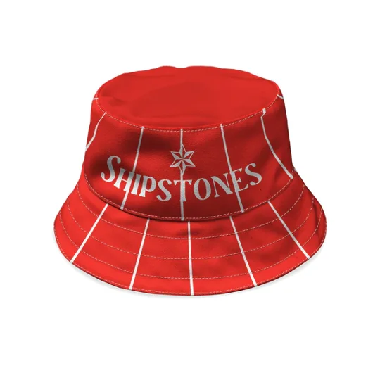 Nottingham Forest 1992-inspired bucket hat made from 380gsm heavy canvas