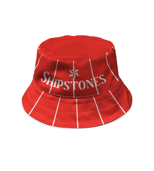 Nottingham Forest 1992-inspired bucket hat made from 380gsm heavy canvas