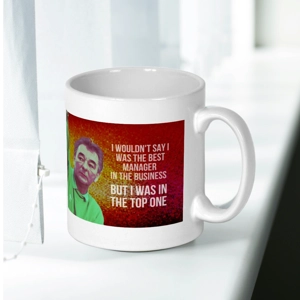 Nottingham Forest Brian Clough Quote Pop-art Mug