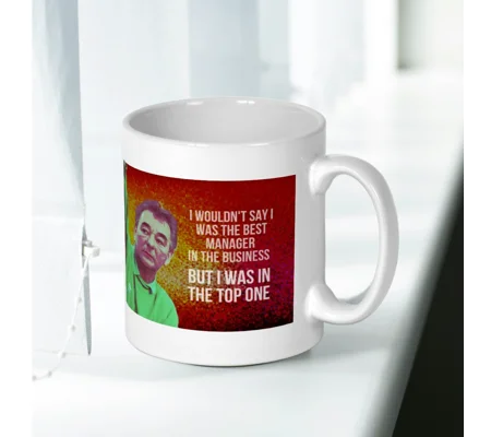 Nottingham Forest Brian Clough Quote Pop-art Mug
