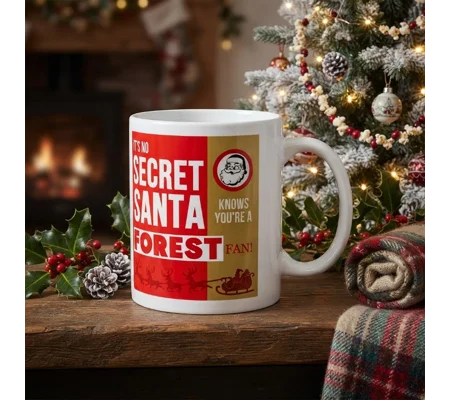 Nottingham Forest-Inspired Secret Santa Christmas Mug