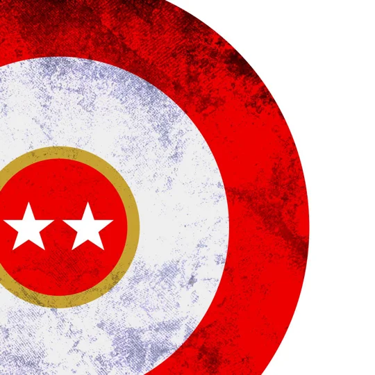 Nottingham Forest Mod Target Retro T-Shirt