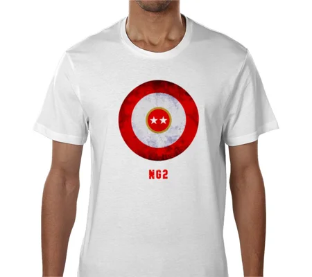 Nottingham Forest Mod Target Retro T-Shirt