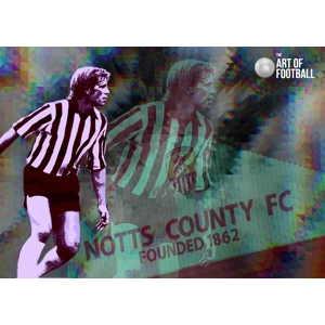 Notts C Les Bradd Iconic Pop-art Digital Print