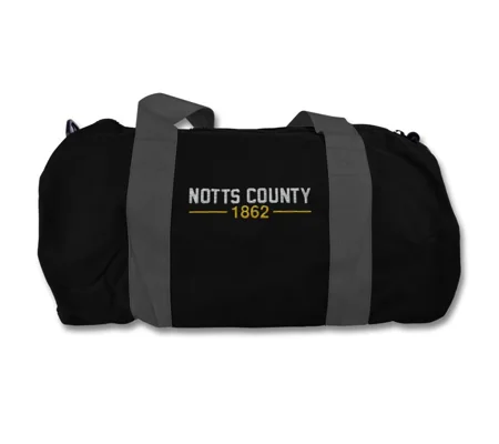 Notts C Retro Style Holdall Barrel Kitbag