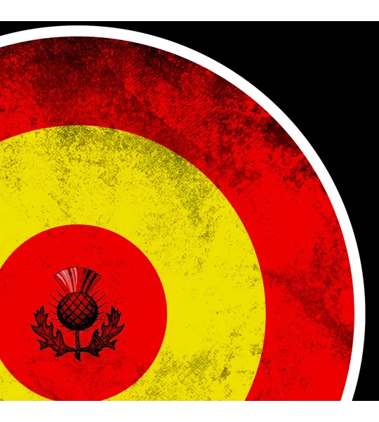 Partick Mod Target Retro T-Shirt