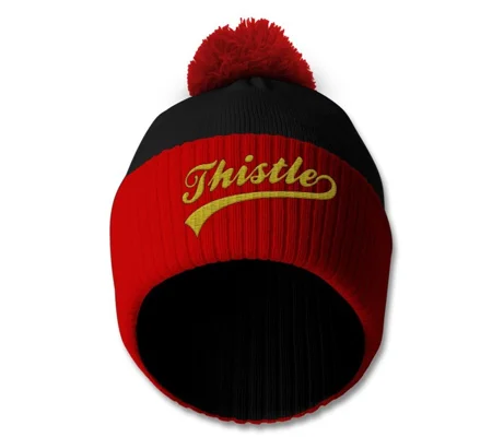 Partick Retro-Style Bobble Hat