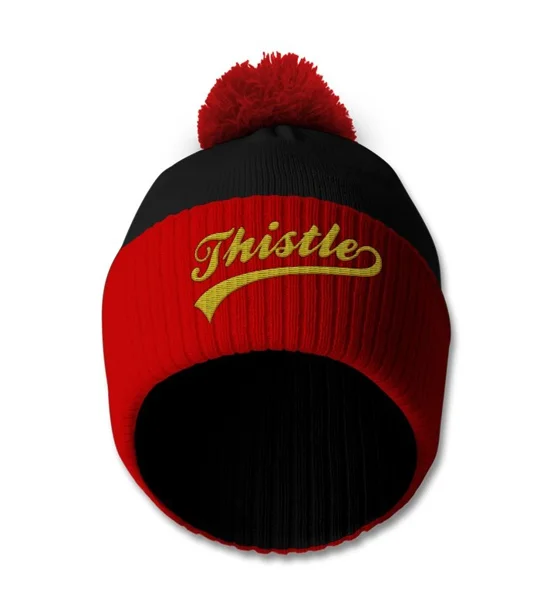 Partick Retro-Style Bobble Hat