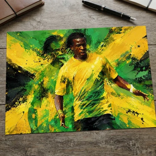 Pepe | Jamaica Football-Inspired Ian Goodison Tribute Artwork Digital Print