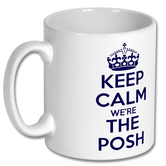 Posh Keep Calm Mug