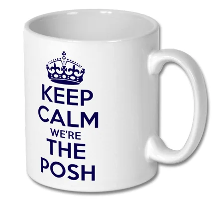 Posh Keep Calm Mug