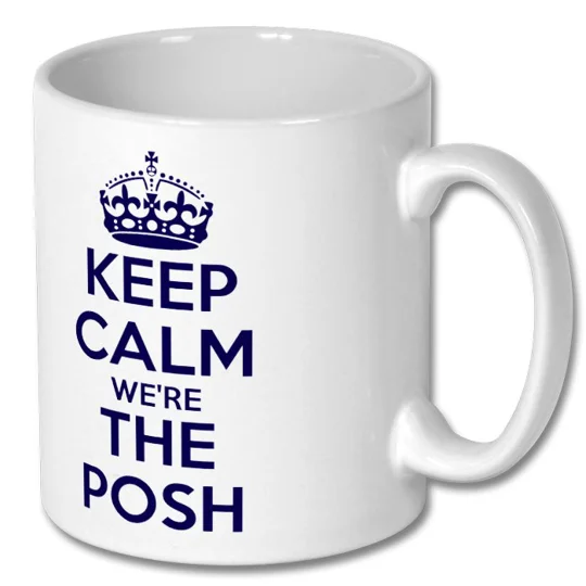 Posh Keep Calm Mug