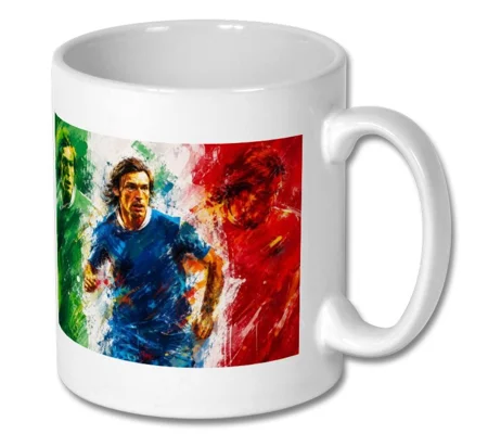 Pirlo The Architect | Italy Italia Football Art Gift Mug