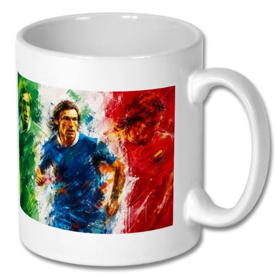 Pirlo The Architect | Italy Italia Football Art Gift Mug