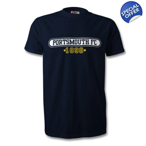 Portsmouth Fc 1898 Navy Blue T-shirt
