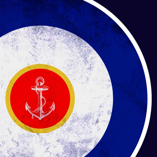 Portsmouth Mod Target Retro T-Shirt