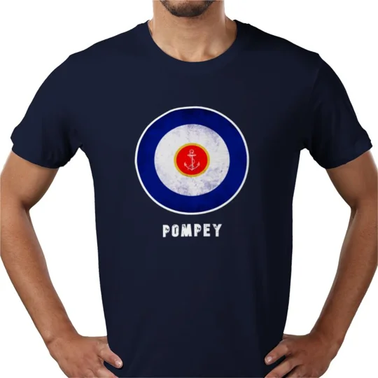 Portsmouth Mod Target Retro T-Shirt