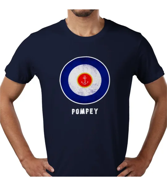 Portsmouth Mod Target Retro T-Shirt