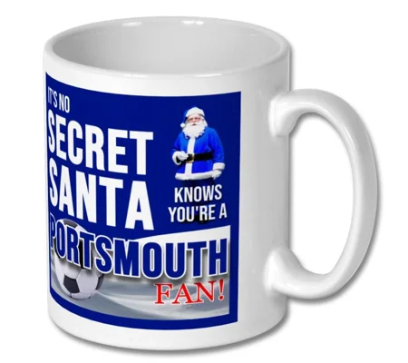 Portsmouth Secret Santa Christmas Gift Mug