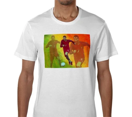 Portugal Cristiano Ronaldo Iconic Pop-art T-shirt