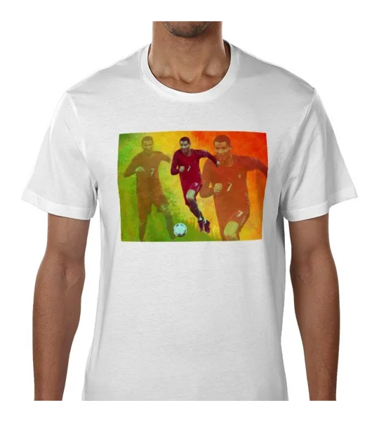 Portugal Cristiano Ronaldo Iconic Pop-art T-shirt