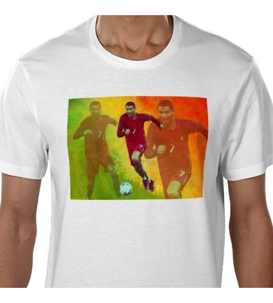 Portugal Cristiano Ronaldo Iconic Pop-art T-shirt