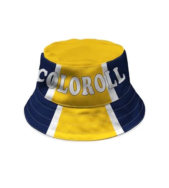 Retro Preston football bucket hat inspired by the club's 1994 away style