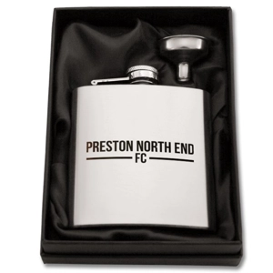 Preston North End FC 6oz Hip Flask