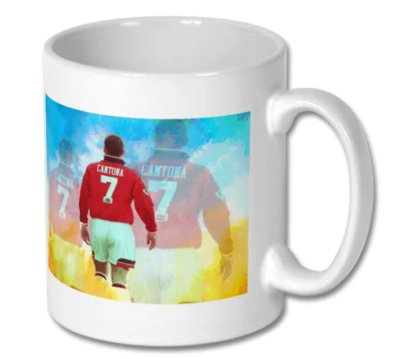 Manchester U Legend Eric Cantona Pop-art Mug