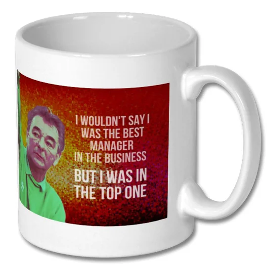 Nottingham Forest Brian Clough Quote Pop-art Mug