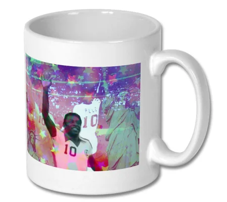 New York Cosmos Legend Pele Pop-art Mug