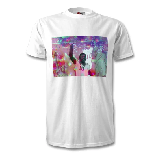 New York Cosmos Legend Pele Pop-art T-shirt