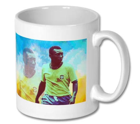 Brazil Pele Iconic Pop-art Mug